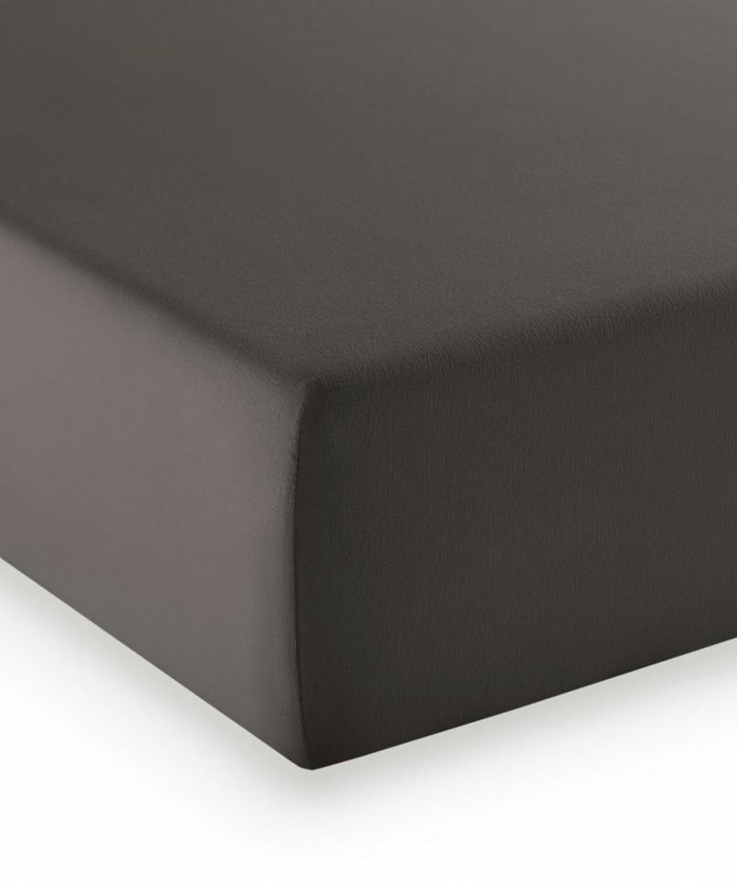 Drap-housse Mako-Jersey Stretch- Anthracite 92