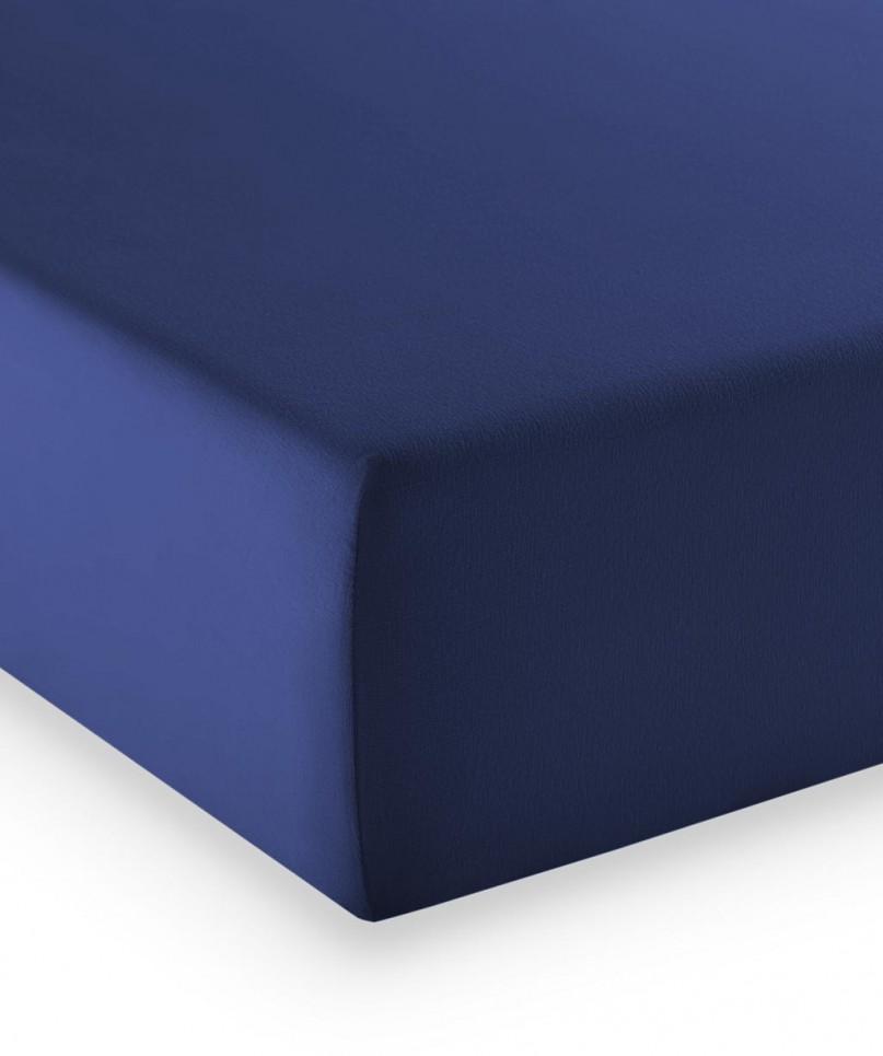 Drap-housse Mako-Jersey Stretch- Bleu Marine 79