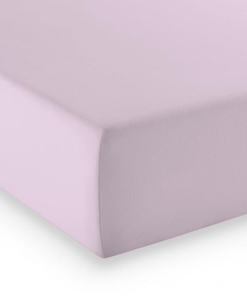 Drap-housse Mako-Jersey Stretch- Lilas 31