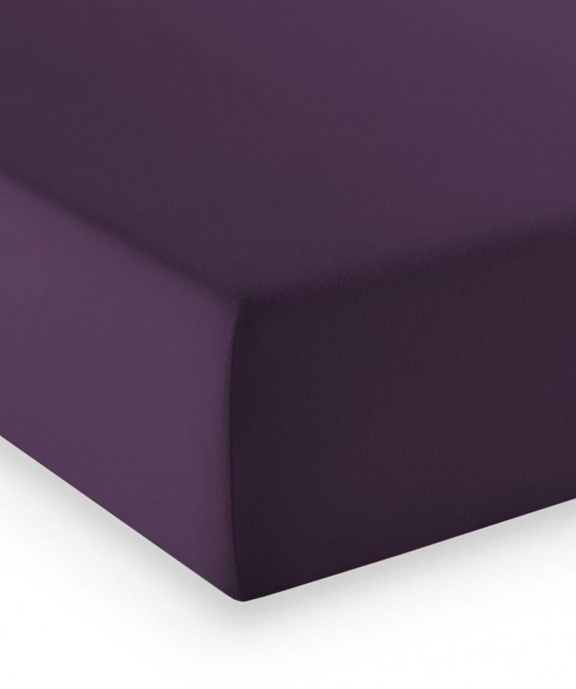 Drap-housse Mako-Jersey Stretch- Mauve 32