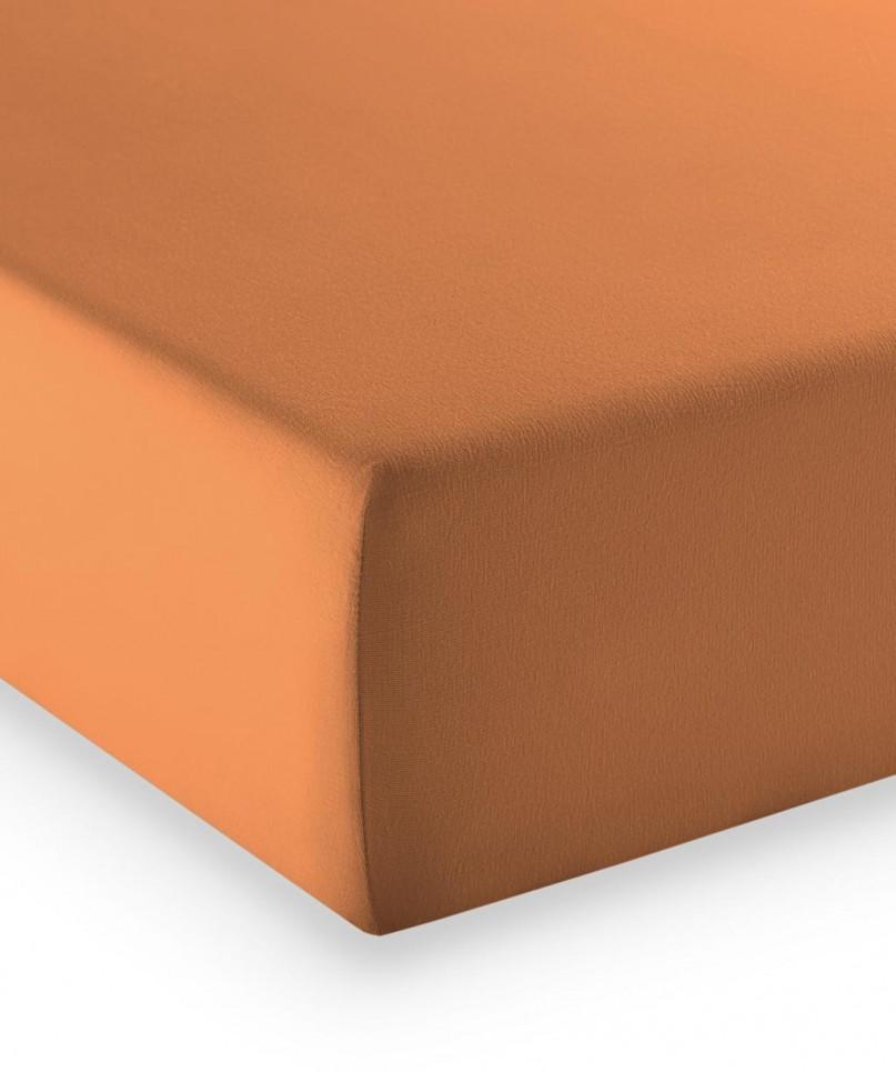 Drap-housse Mako-Jersey Stretch- Orange 39