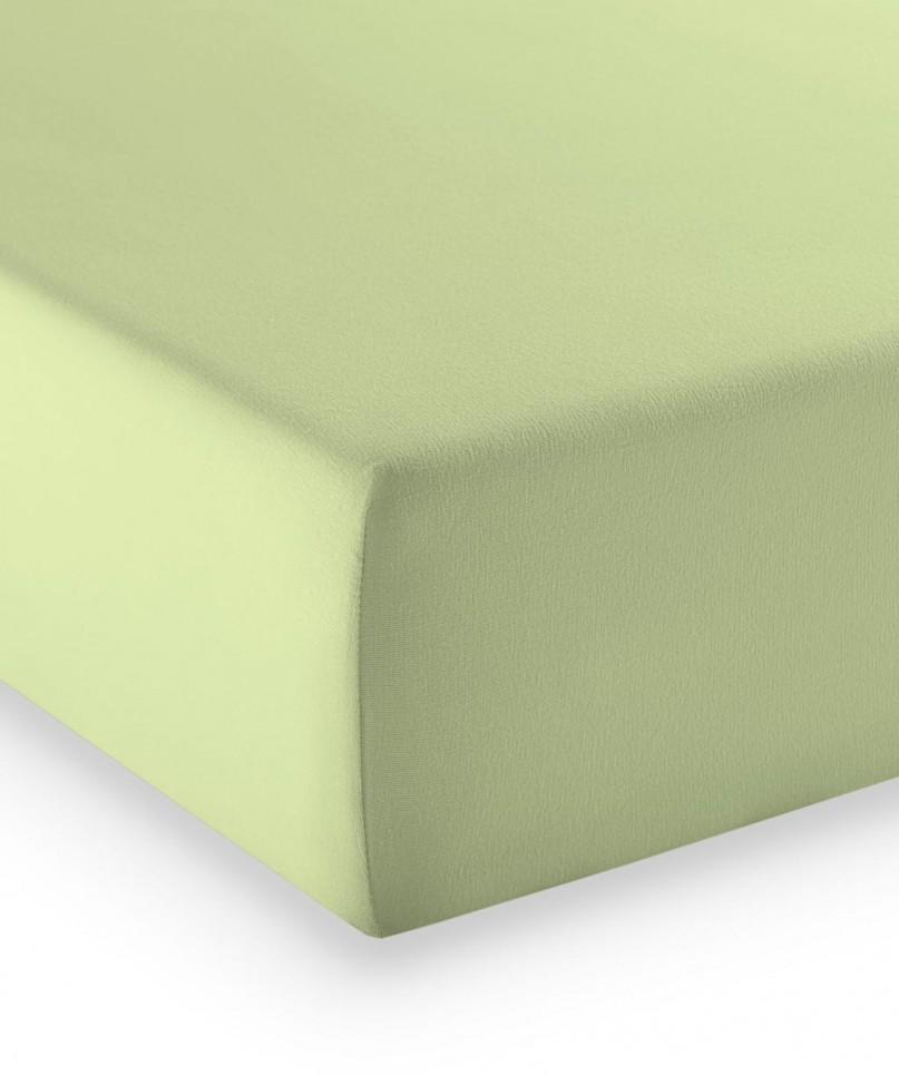 Drap-housse Mako-Jersey Stretch- Vert Lime 52