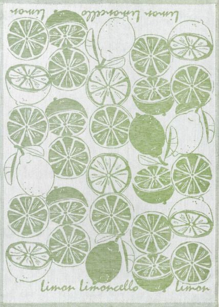 Linge de Cuisine Mi-Fil - Limoncello Vert