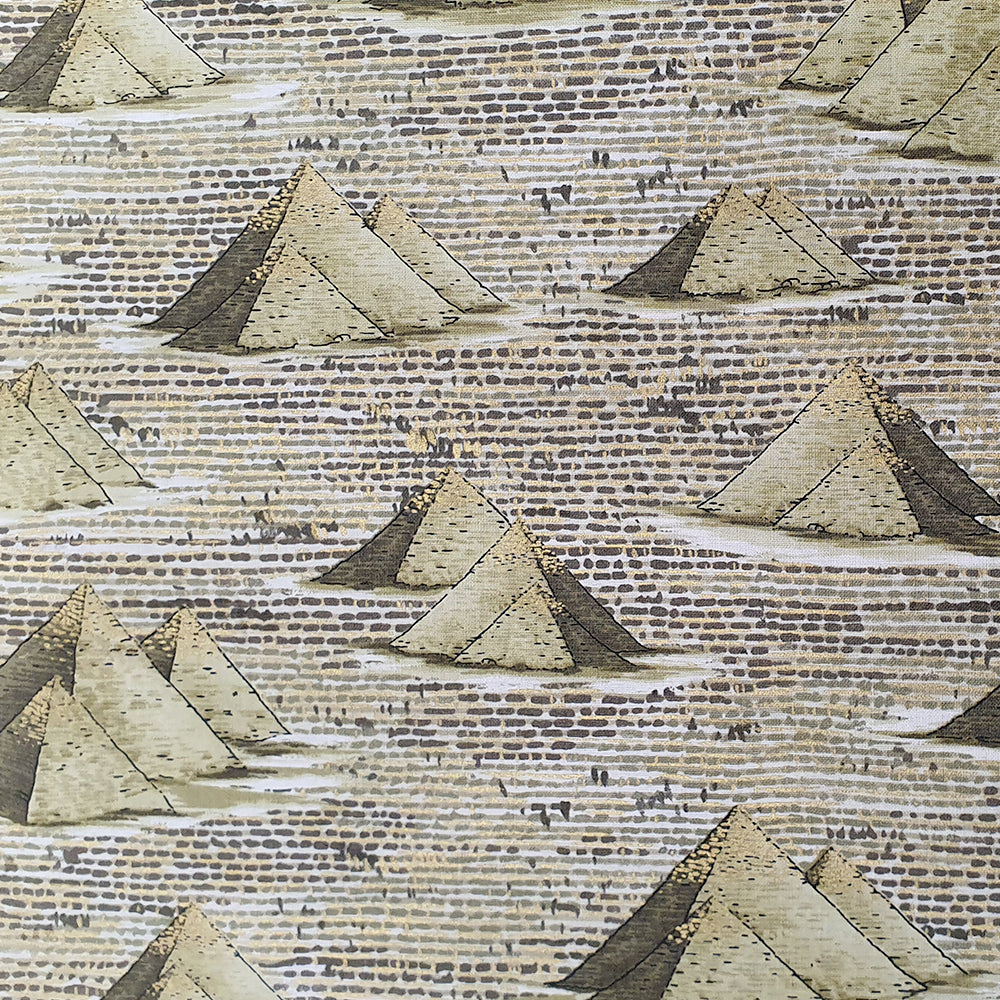 Tissu Coton - Pyramides égyptiennes
