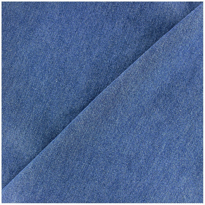 Tissu Jeans uni - bleu
