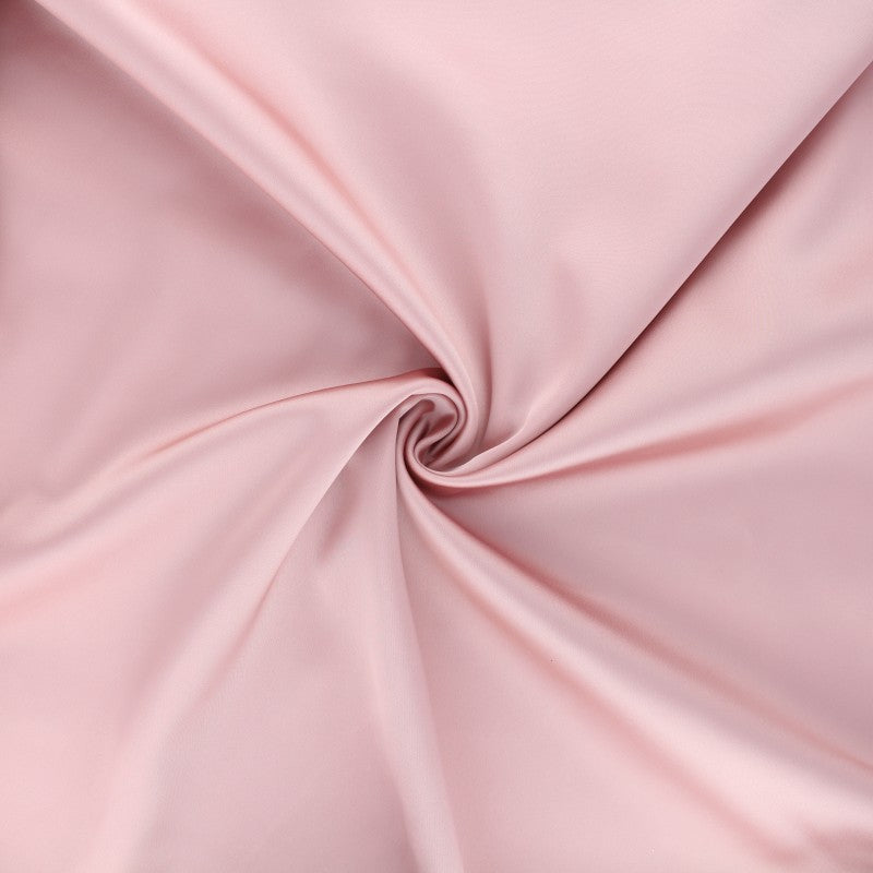 Tissu Satin Extensible - Rose