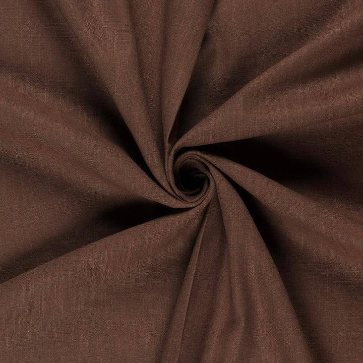 Tissu Lin - Brun - Biner Pinaton