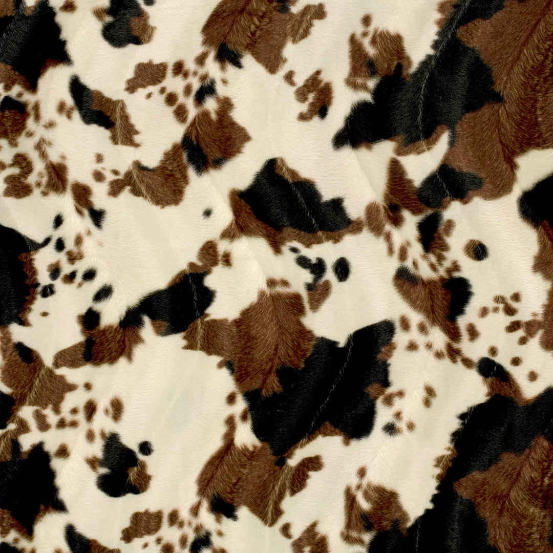 Fausse Fourrure - Vache Beige