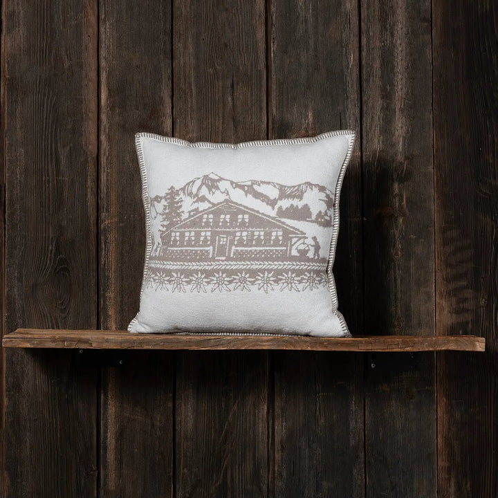 Housse de Coussin- Poya blanc cassé