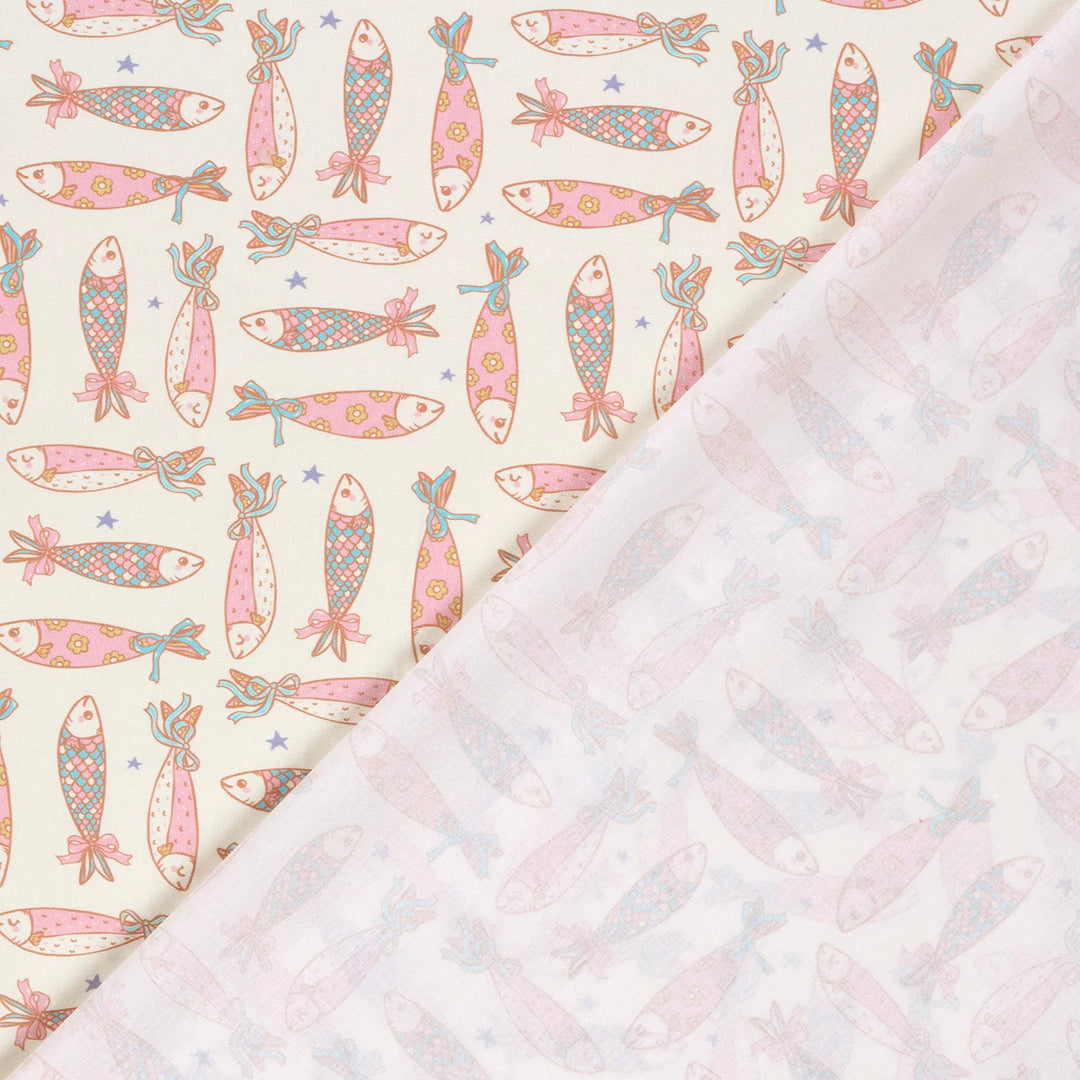 Tissu Coton - Sardines - Biner Pinaton