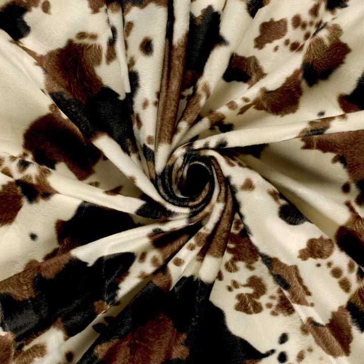 Fausse Fourrure - Vache Beige