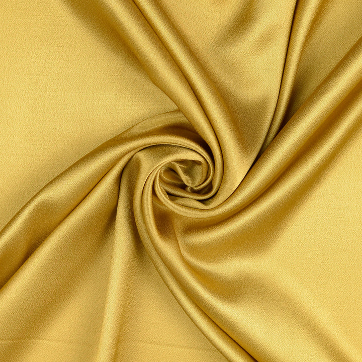 Tissu Satin - Doré