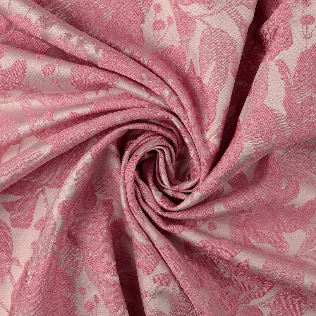 Tissu Jacquard- Roses