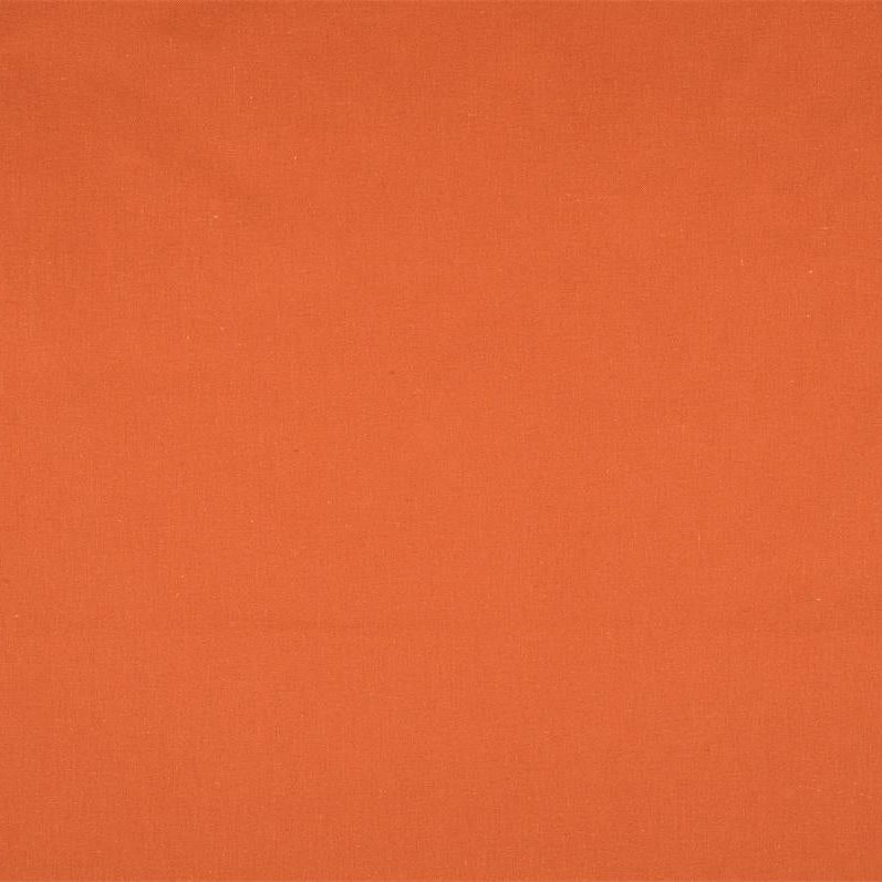 Tissu Coton - Orange citrouille - Biner Pinaton