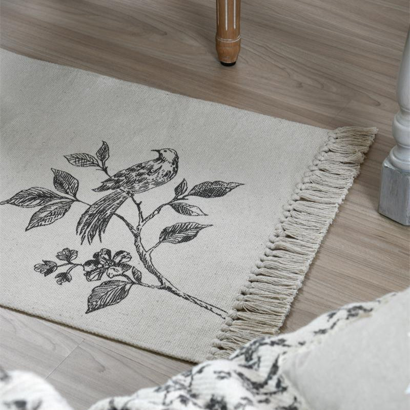 Tapis - Dessin d'oiseaux