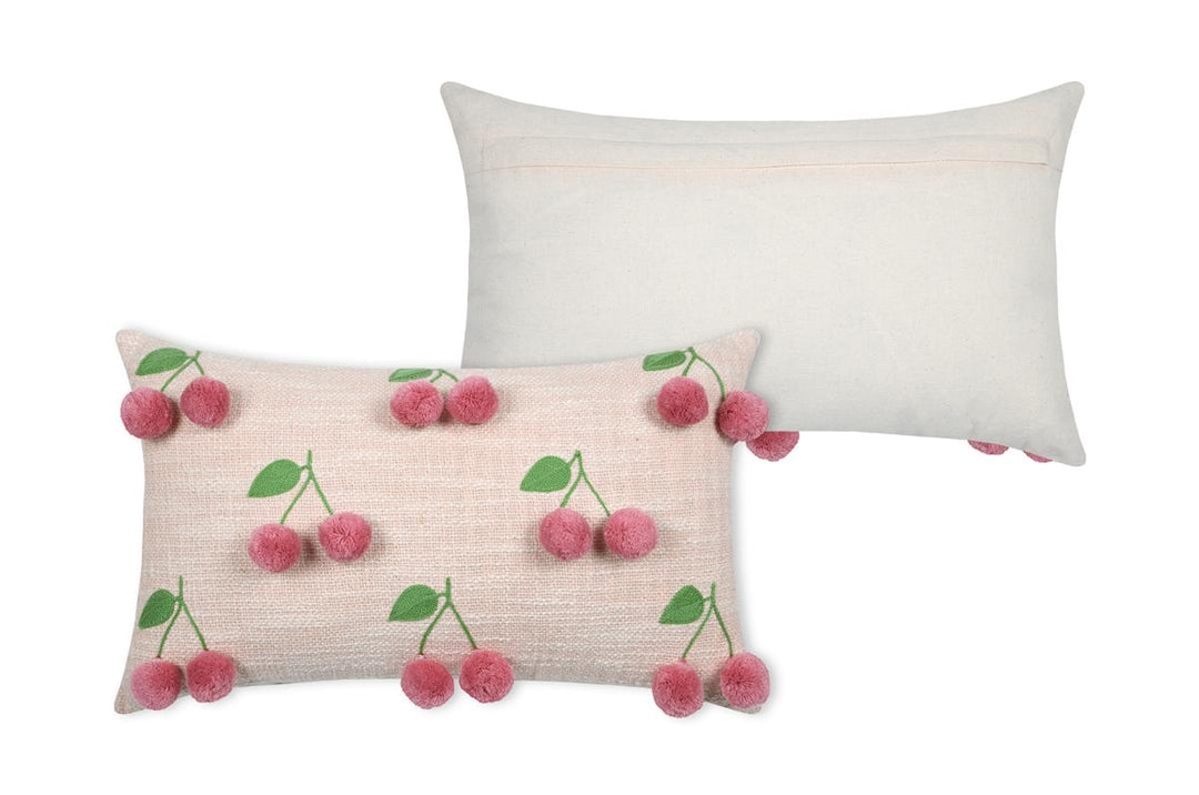 Housse de Coussin- Cerises