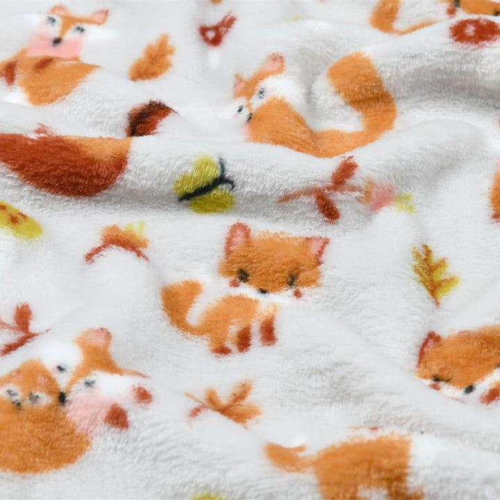 Tissu Doudou - Renards - Biner Pinaton