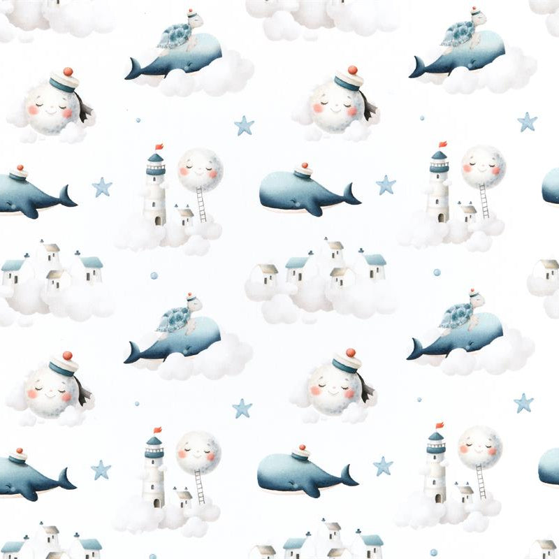 Tissu Coton - Balleine - Biner Pinaton