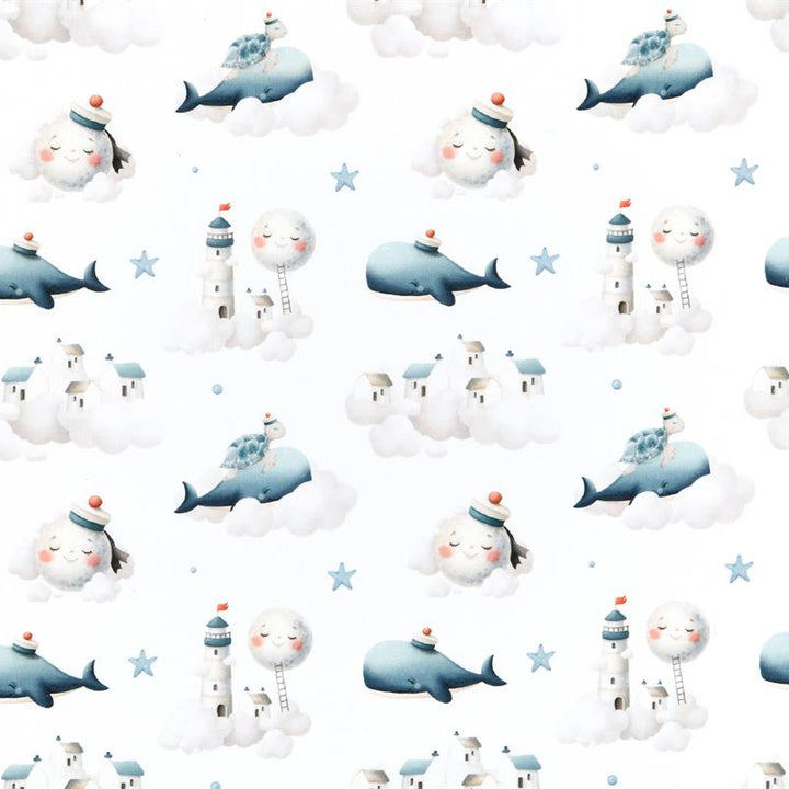 Tissu Coton - Balleine - Biner Pinaton