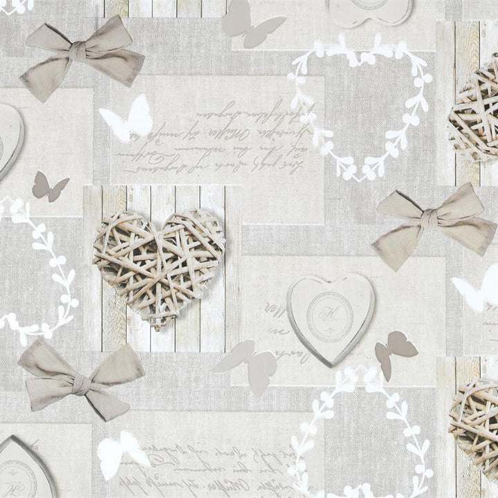 Toile PVC - Coeurs - Biner Pinaton