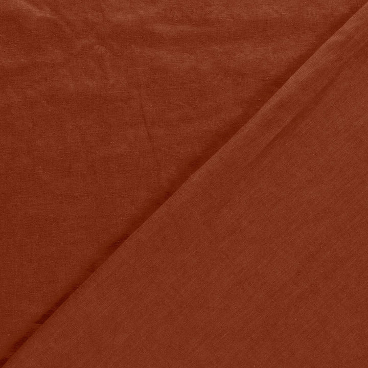 Tissu Lin - Terracotta - Biner Pinaton