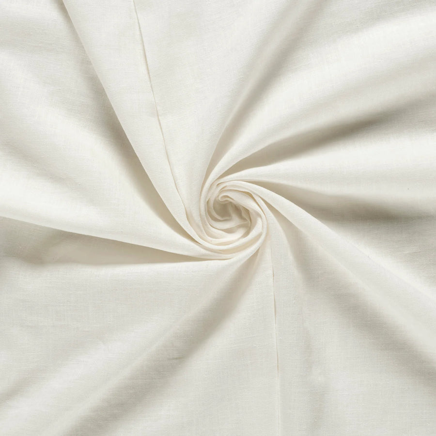 Tissu Lin - Blanc - Biner Pinaton
