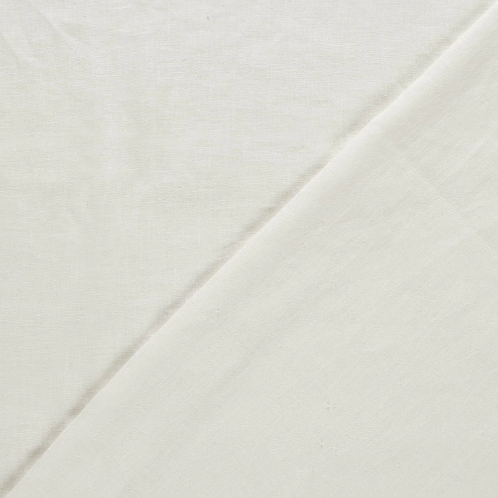 Tissu Lin - Blanc - Biner Pinaton