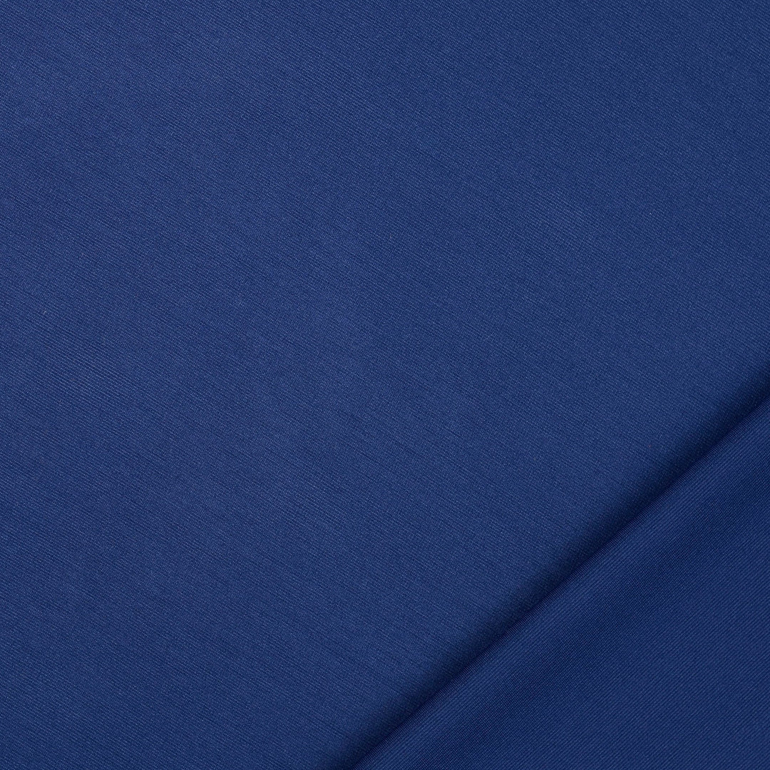 Tissu Punto di Roma- Bleu roi