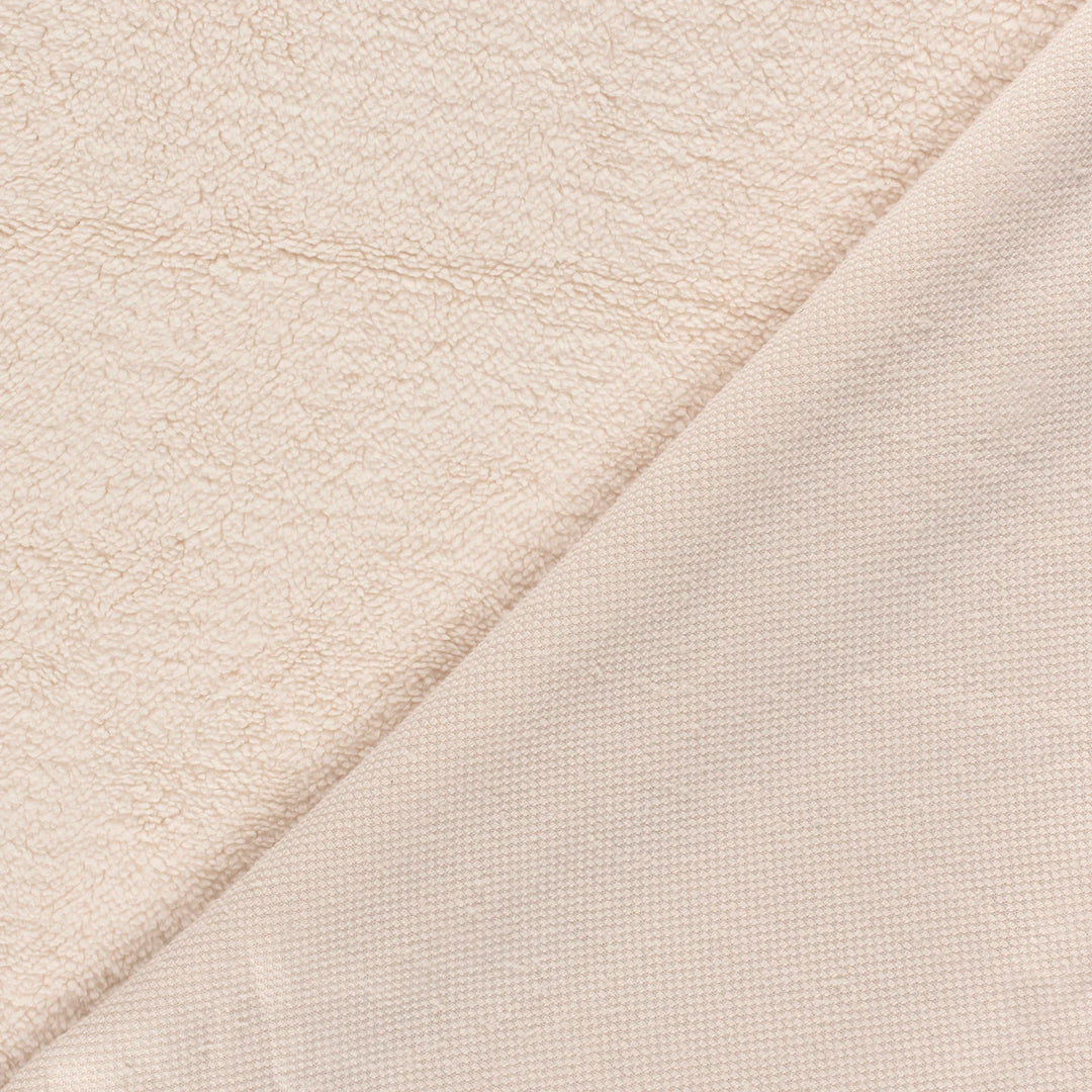 Fausse fourrure- Sherpa teddy ivoire