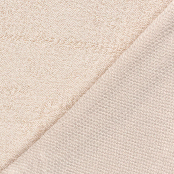 Fausse fourrure- Sherpa teddy ivoire