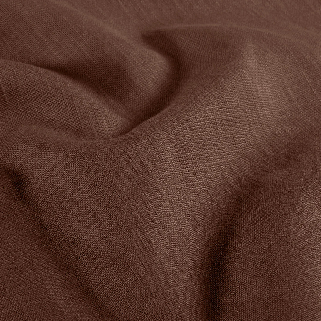 Tissu Lin - Brun - Biner Pinaton