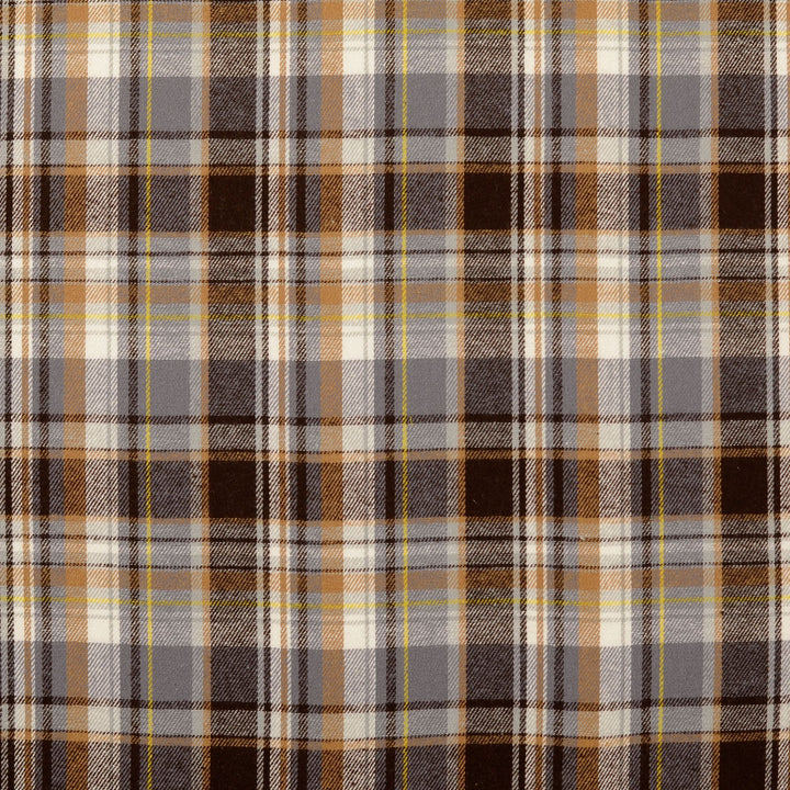 Tissu Flanelle- Tartan Beige - Biner Pinaton