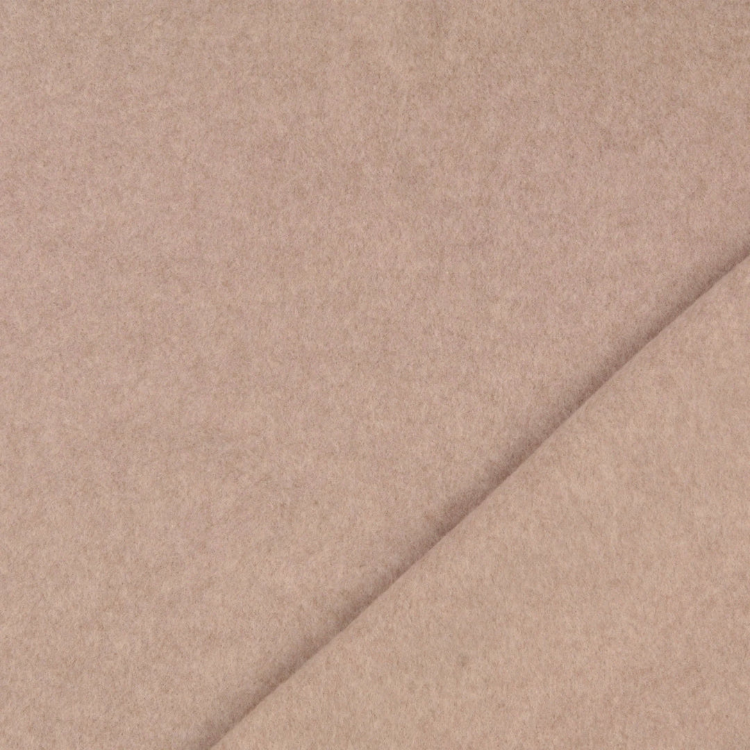 Tissu Polaire Bio- Beige