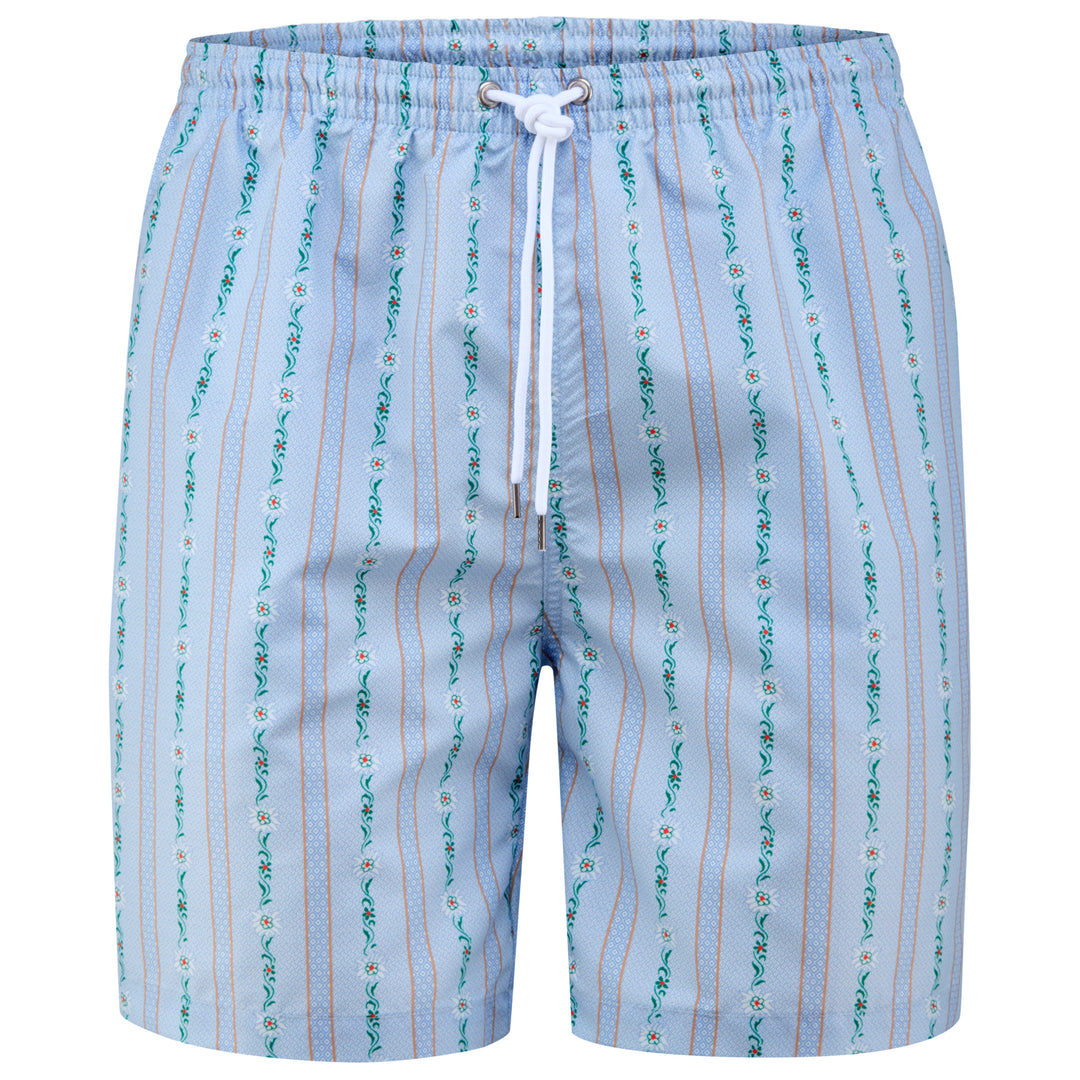 Shorts de Bain- Edelweiss Bleu