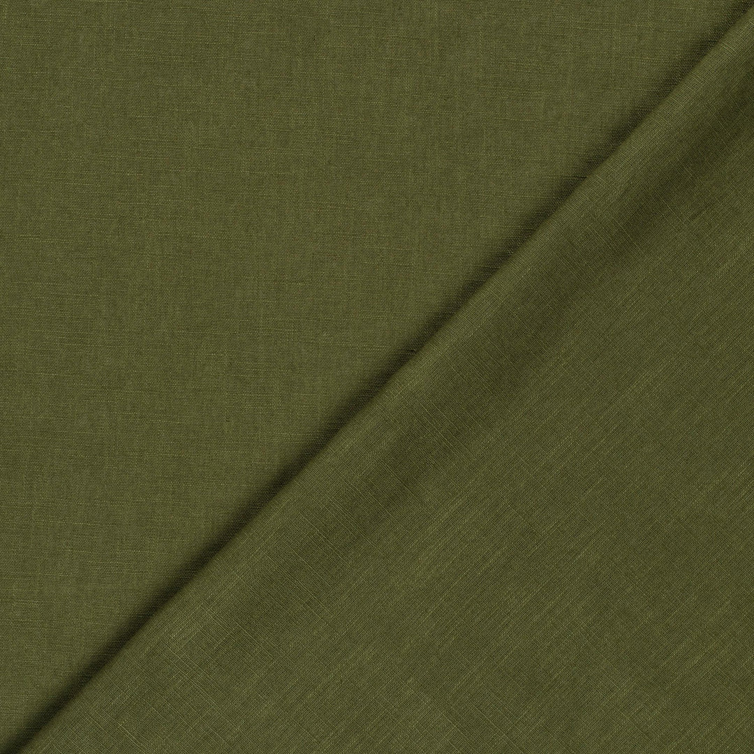Tissu Lin - Vert kaki - Biner Pinaton