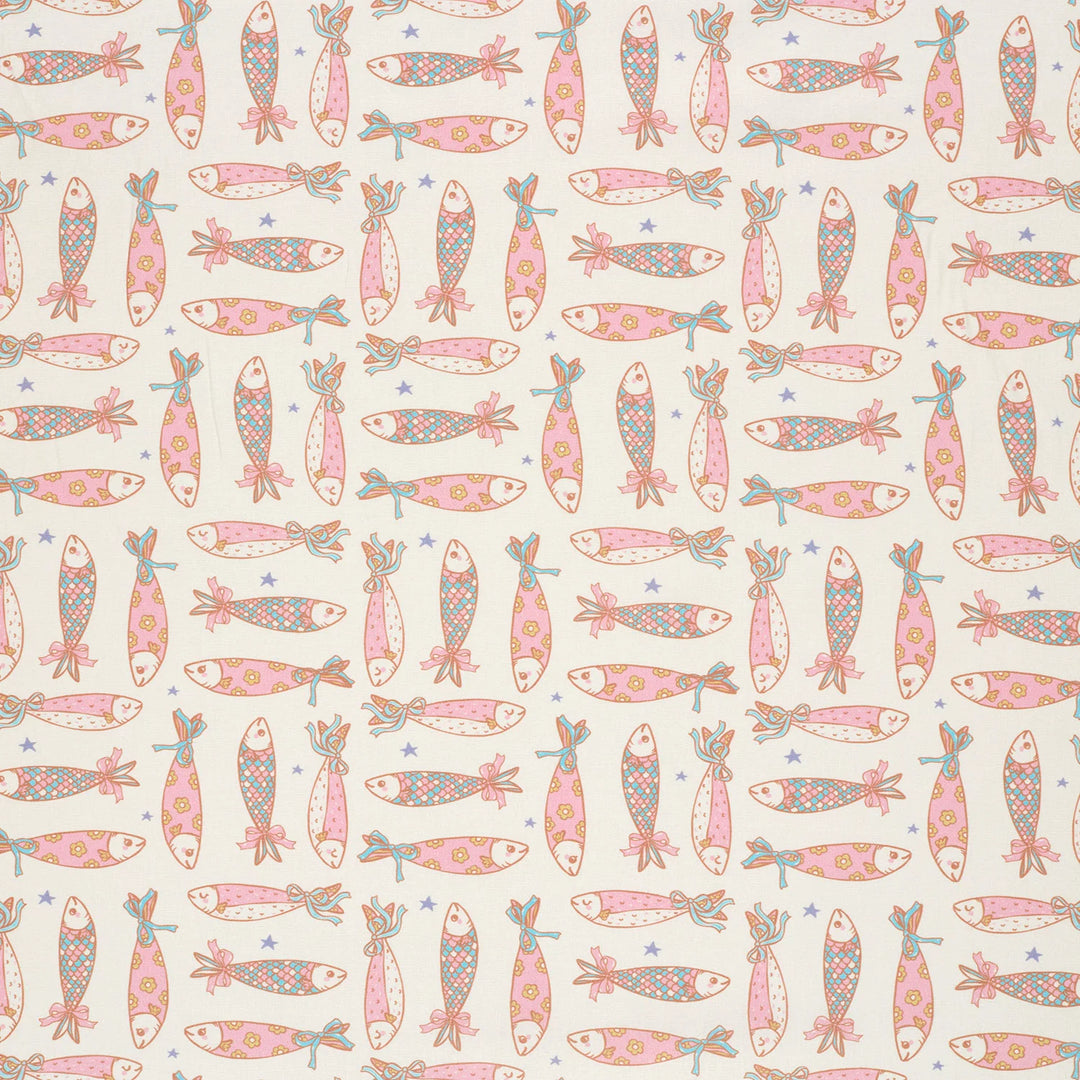 Tissu Coton - Sardines - Biner Pinaton
