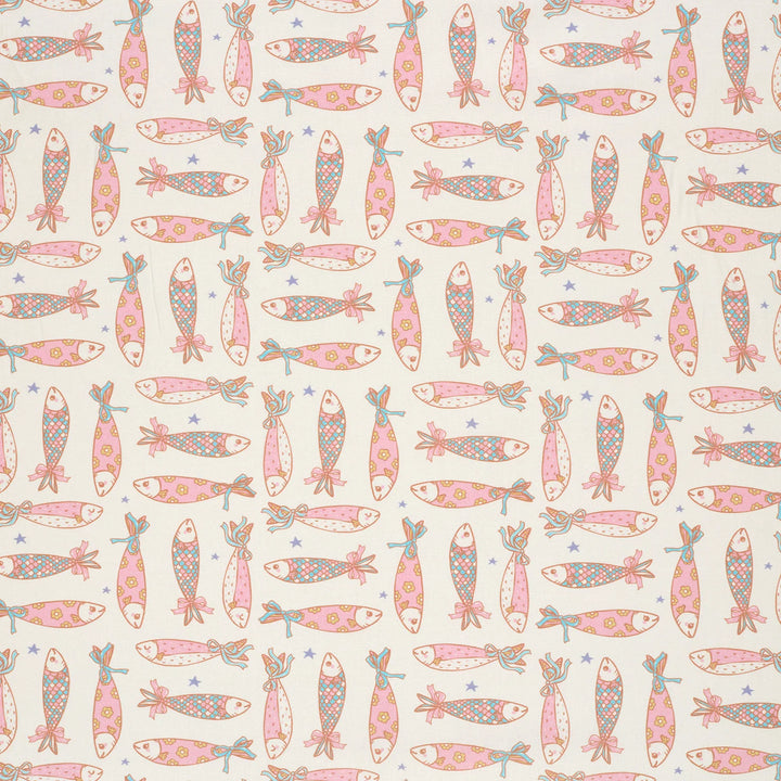 Tissu Coton - Sardines - Biner Pinaton