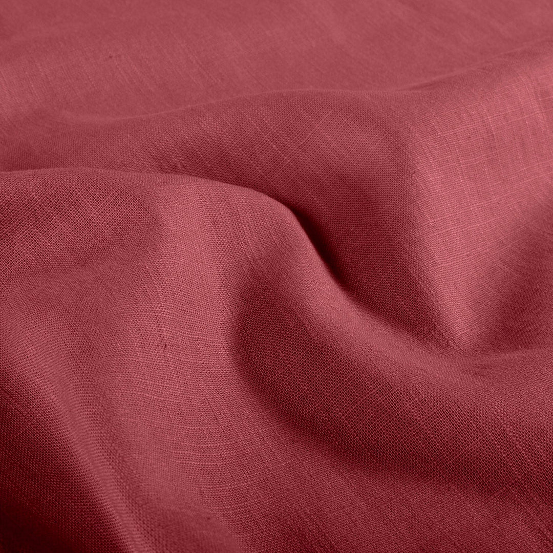 Tissu Lin - Vieux rose - Biner Pinaton