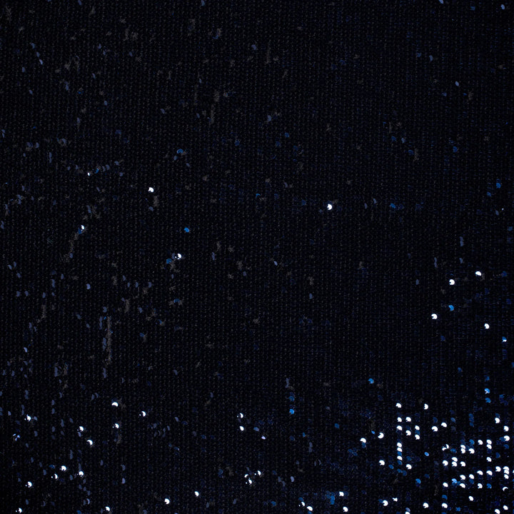Tissu paillettes- Bleu marine