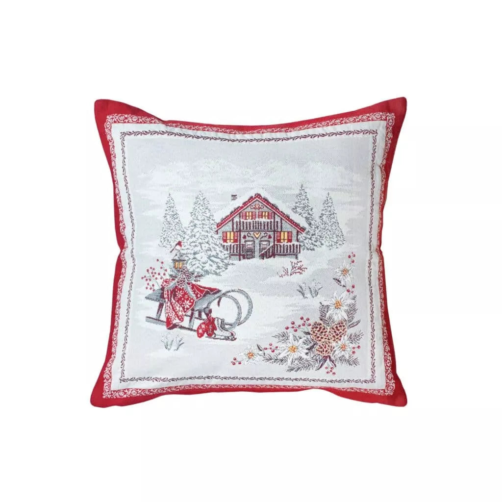 Housse de coussin- Chalet