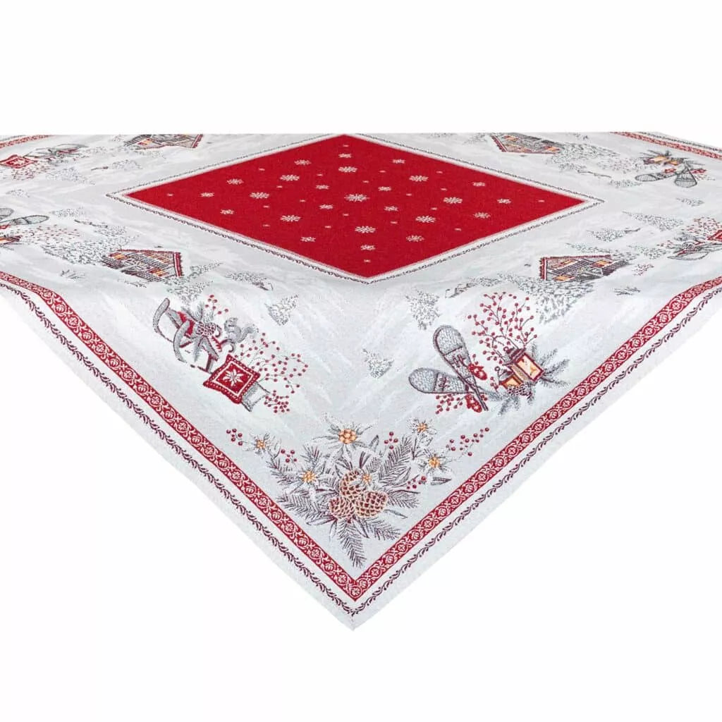 Tapis de table- Chalet