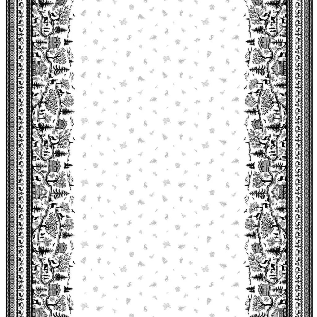 Toile Enduite - Bordure Poya