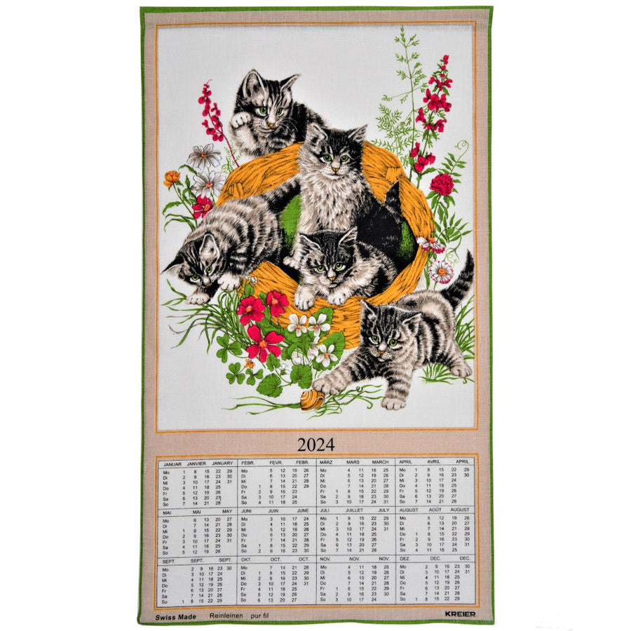 Calendrier 2024 Chats 30x30cm