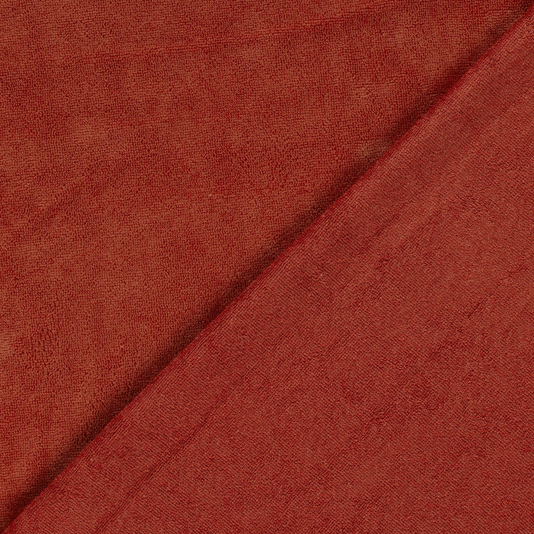 Tissu Micro - Éponge Bambou - Terracotta