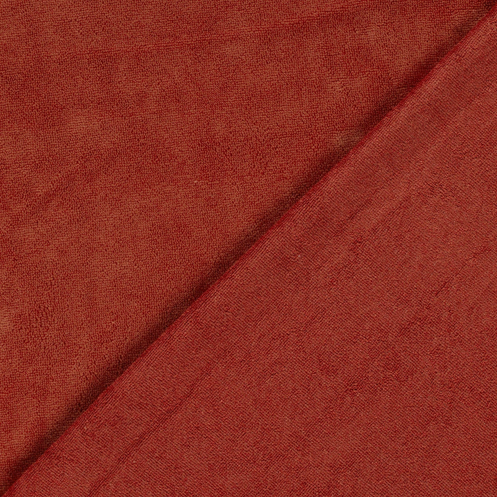 Tissu Micro - Éponge Bambou - Terracotta