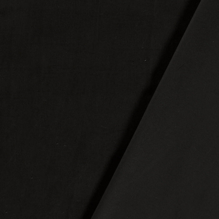 Tissu Velours Côtelé Mini 21W - Noir