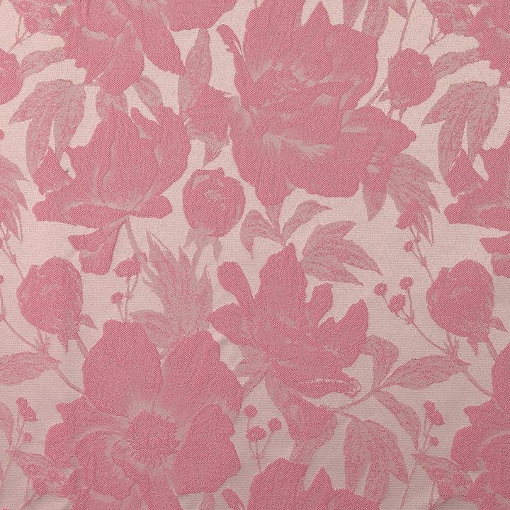 Tissu Jacquard- Roses