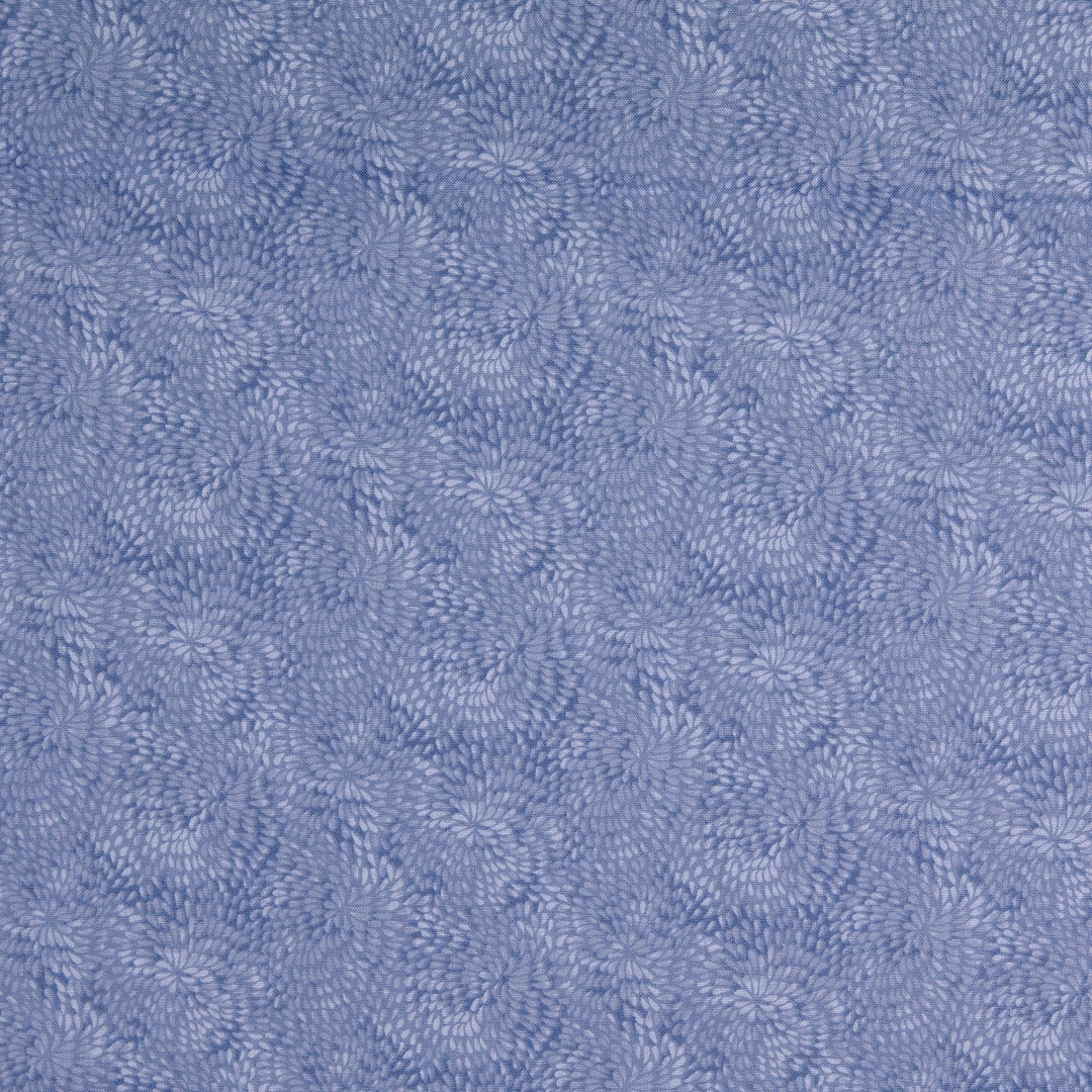 Tissu Coton - Goutes indigo