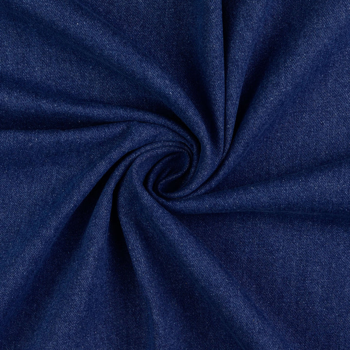 Tissu Jeans uni - Bleu Foncé - Biner Pinaton
