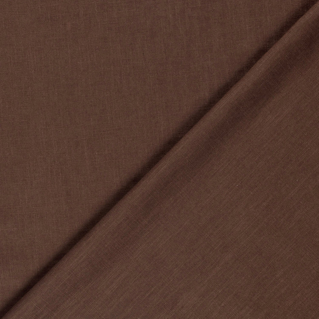 Tissu Lin - Brun - Biner Pinaton